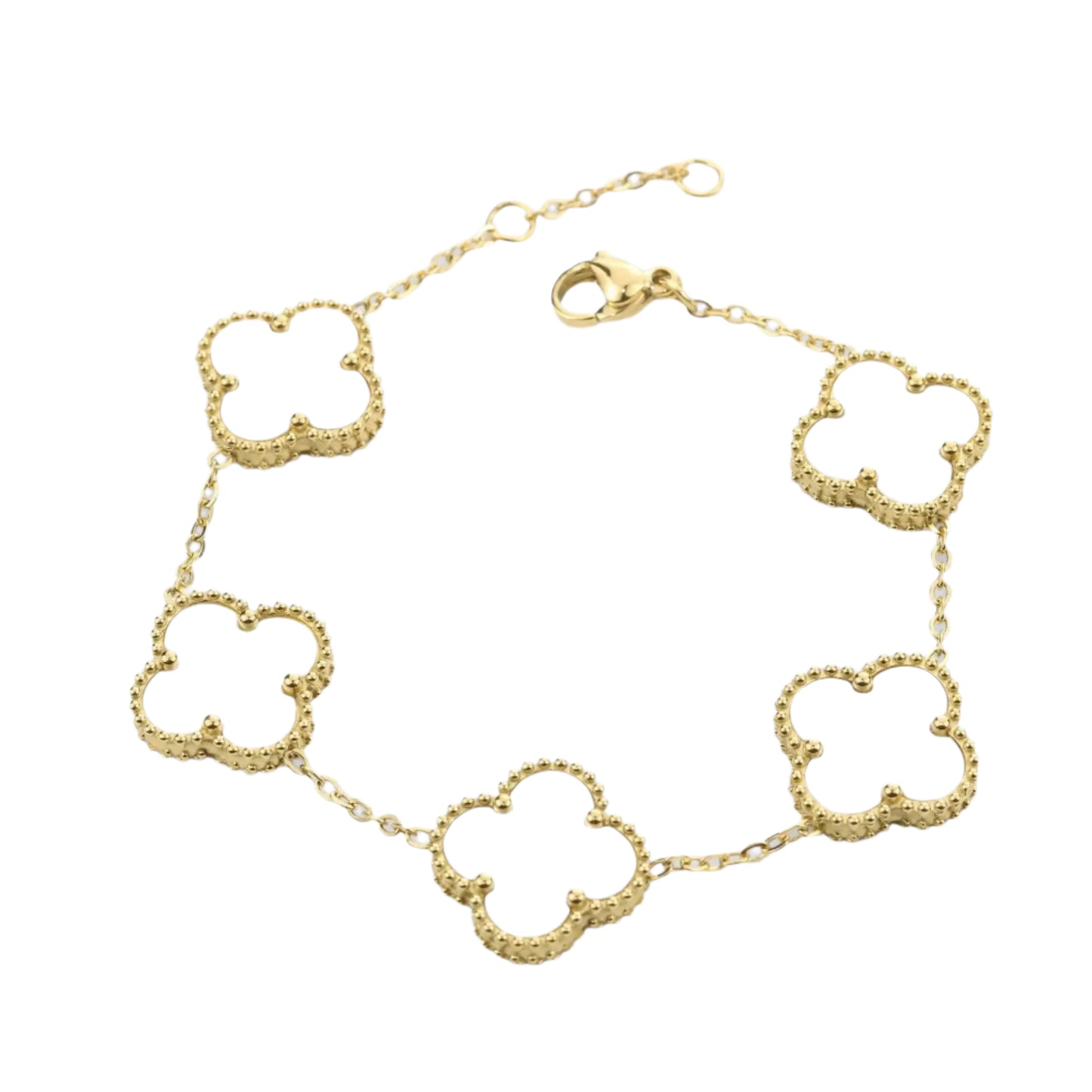 Four-Leaf Clover Bracelet