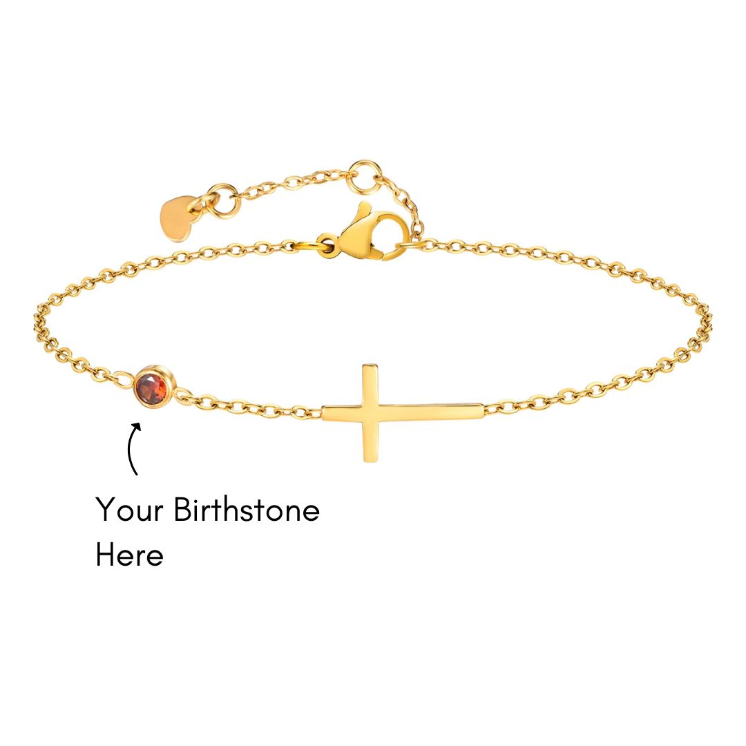 Birthstone Faith Bracelet