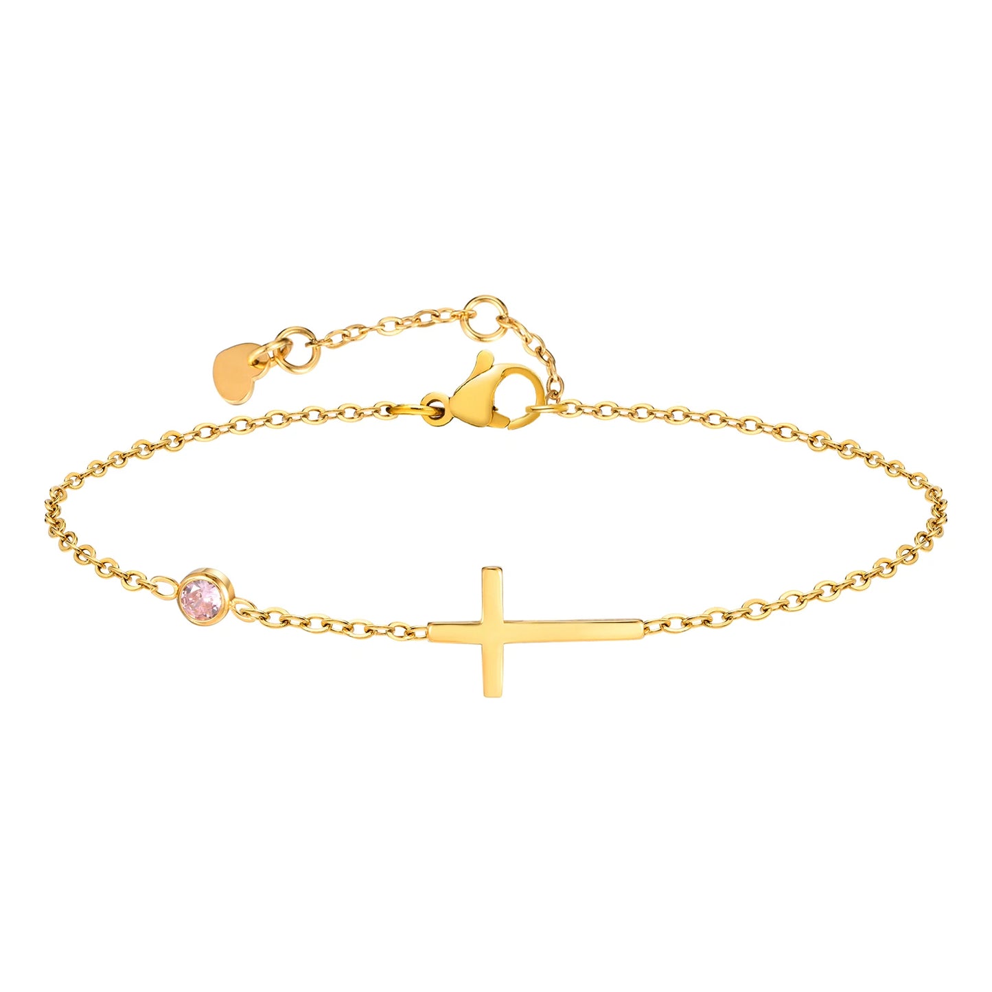 Birthstone Faith Bracelet