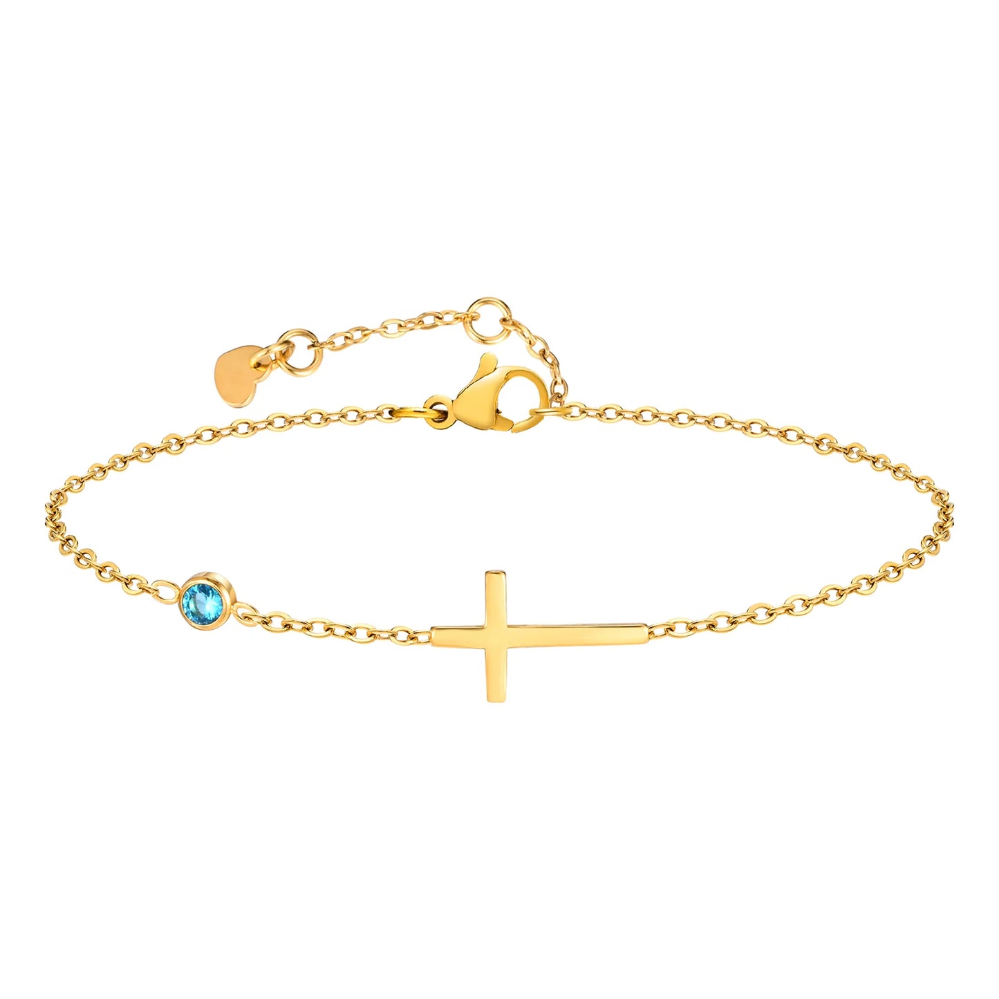 Birthstone Faith Bracelet