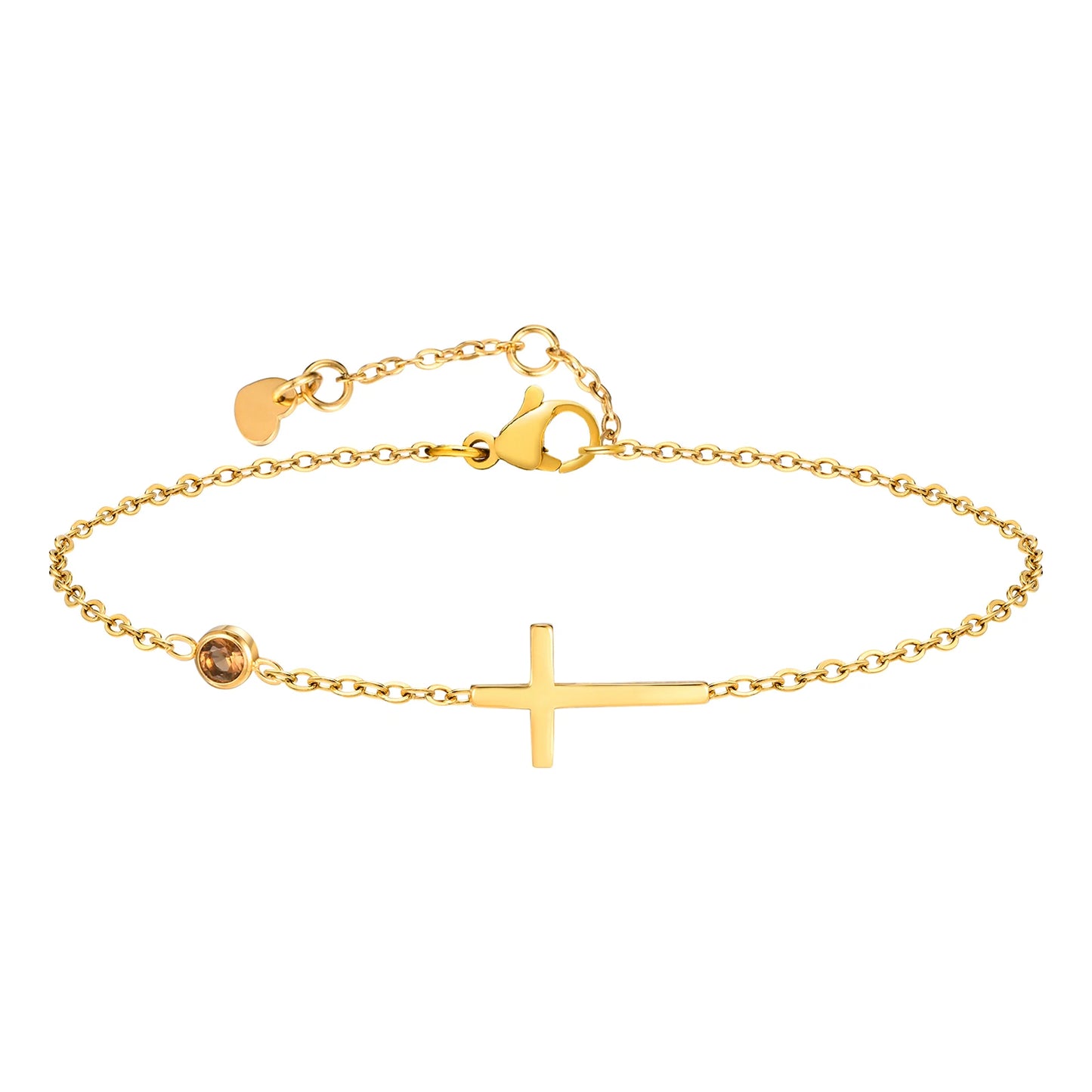Birthstone Faith Bracelet