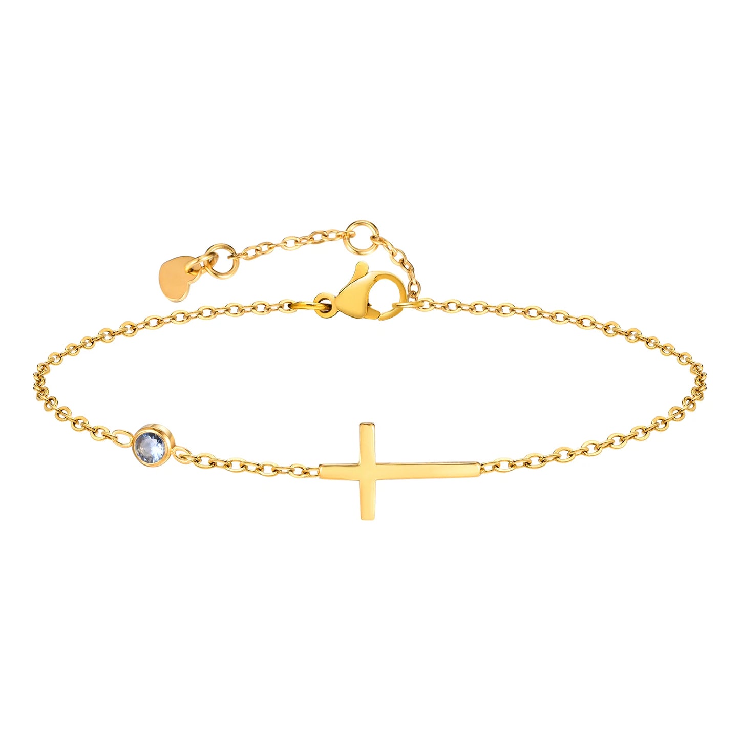 Birthstone Faith Bracelet