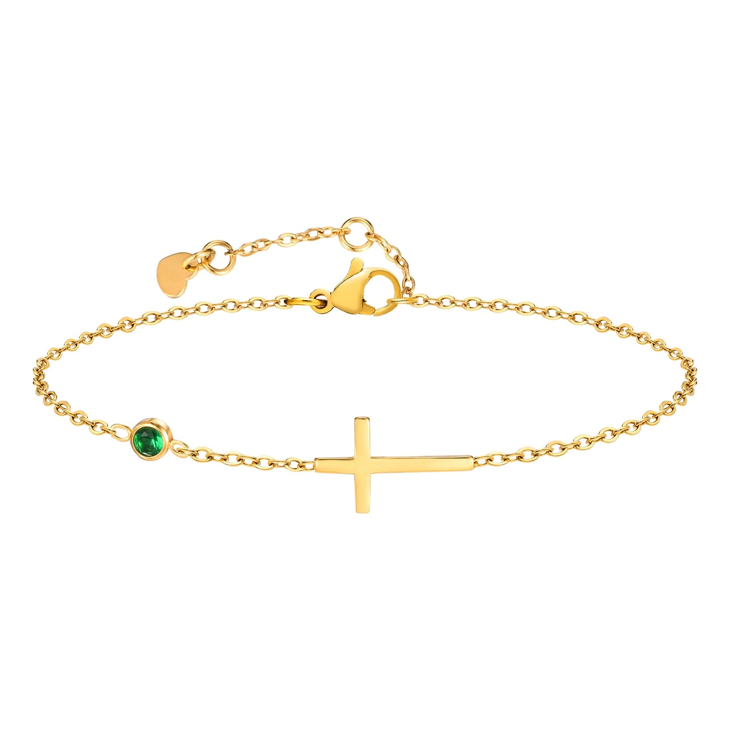 Birthstone Faith Bracelet