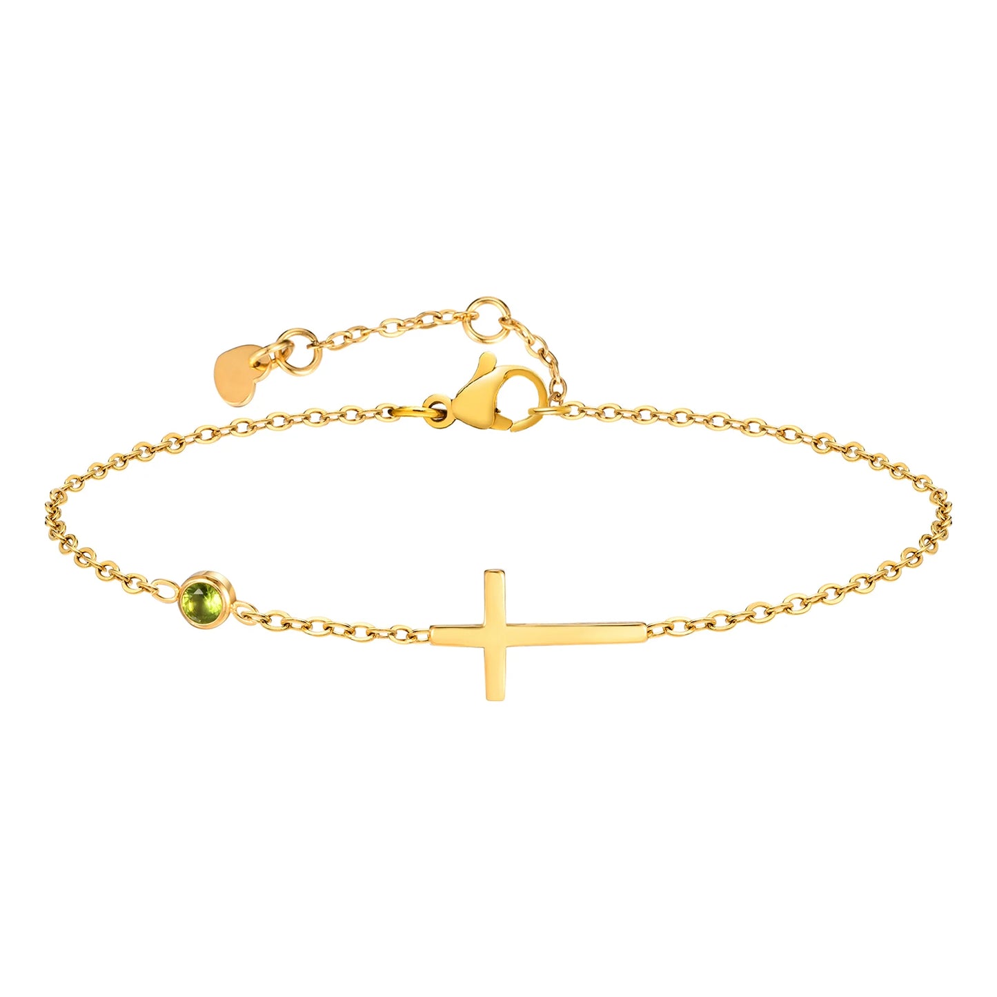 Birthstone Faith Bracelet