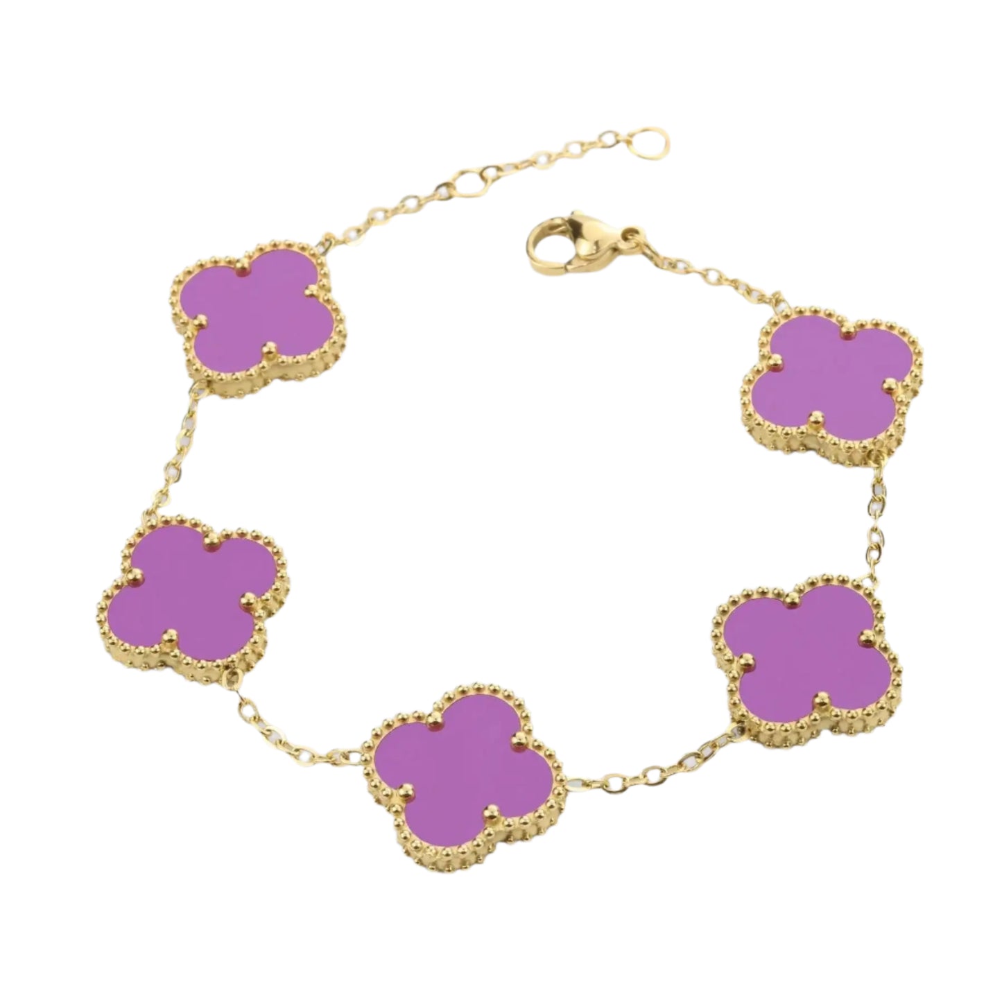 Four-Leaf Clover Bracelet