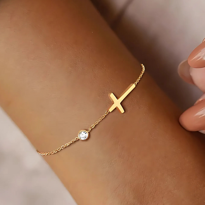 Birthstone Faith Bracelet