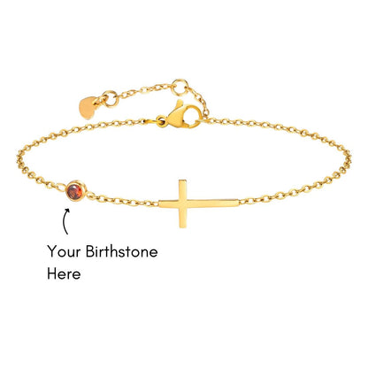 Birthstone Faith Bracelet