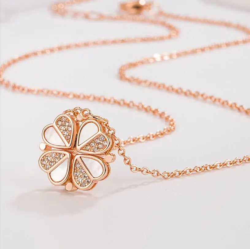 Heart-Leaf Clover Necklace